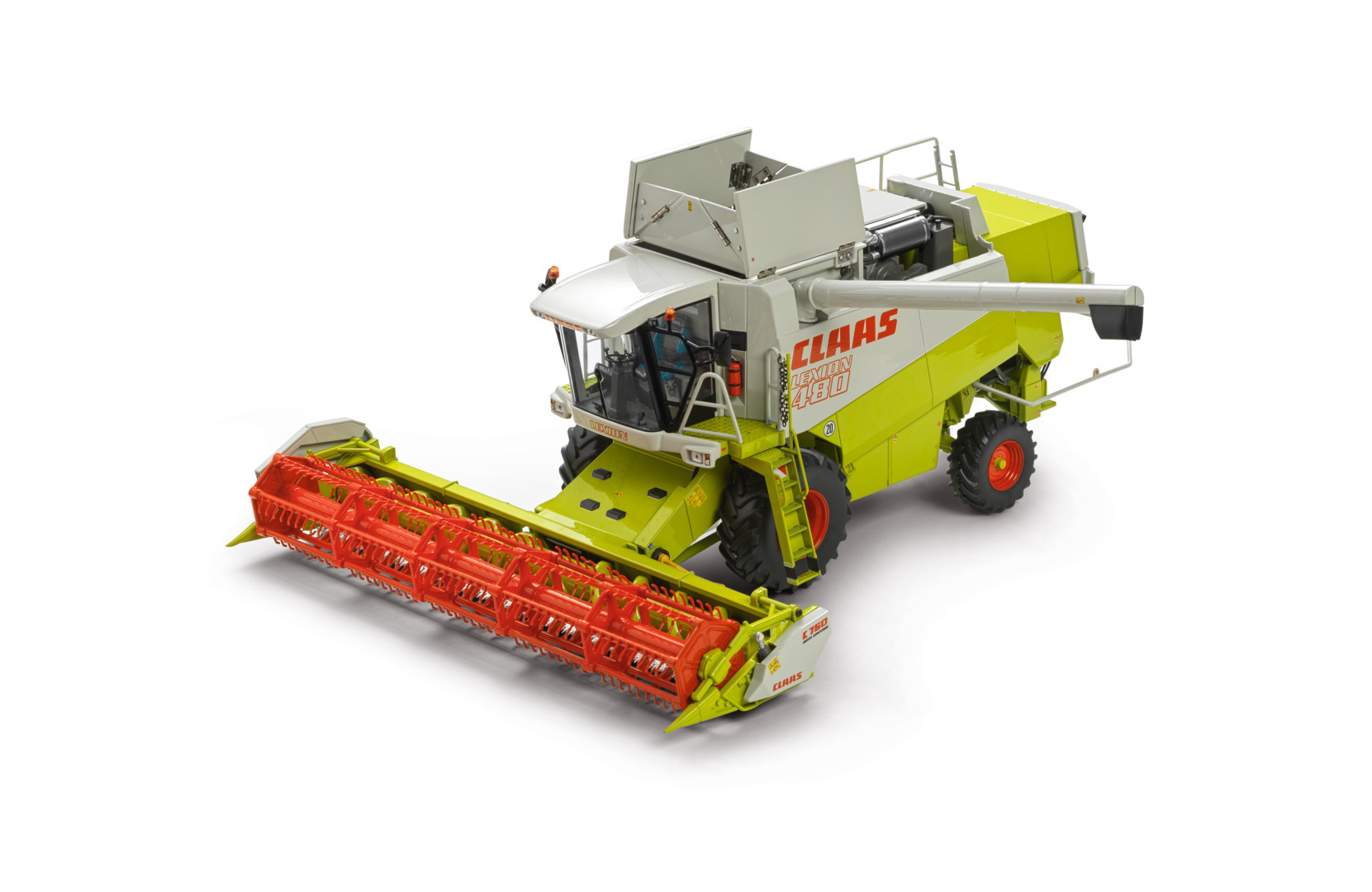 Claas Lexion 480 + C750 Limited Edition 2000 stuks - 1:32